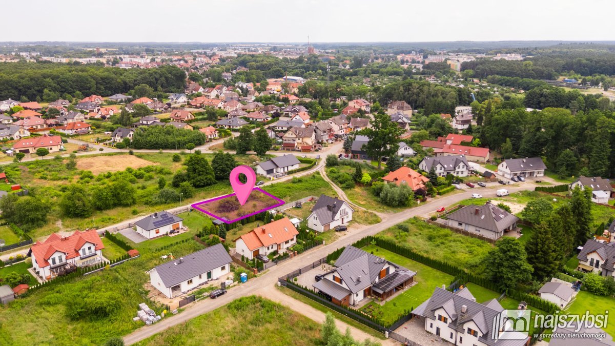 Goleniów- działka budowlana z mediami i WZ (2)