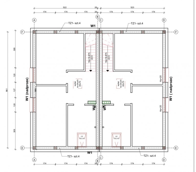 Nowoczesny bliźniak - Grzędzice  88 m2  425 m2 działki (8)