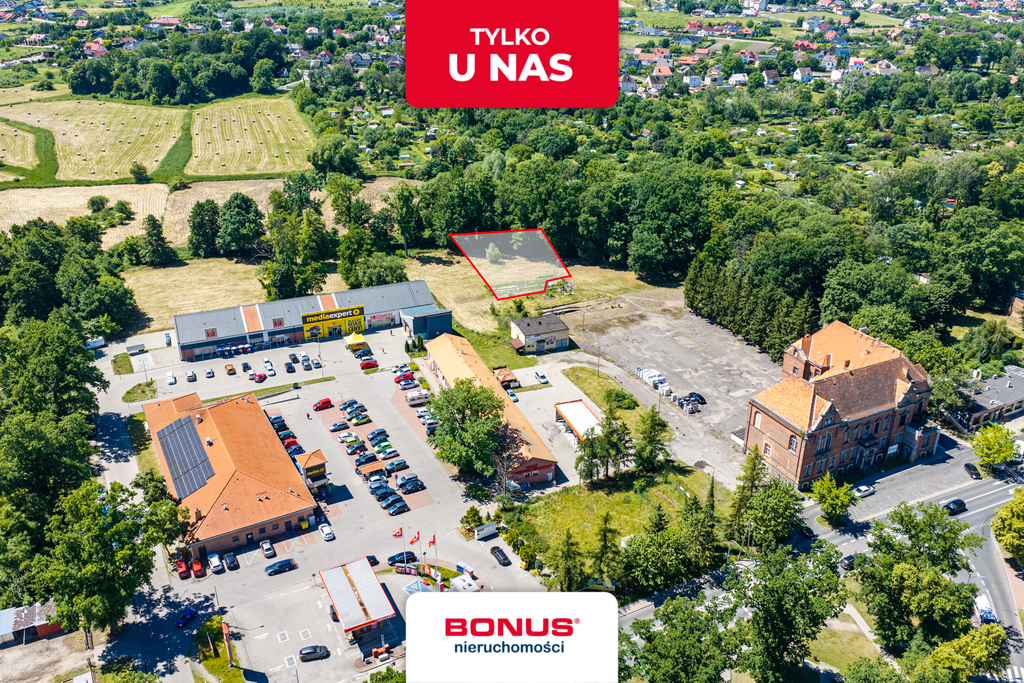 Działka inwestycyjna 1233 m2 | Centrum Chojny (1)
