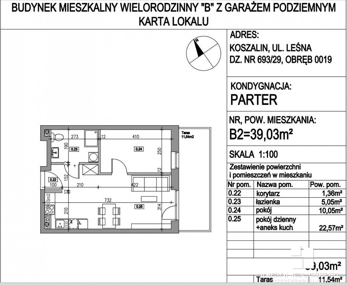 Nowe 2-pokojowe mieszkanie z tarasem  (2)