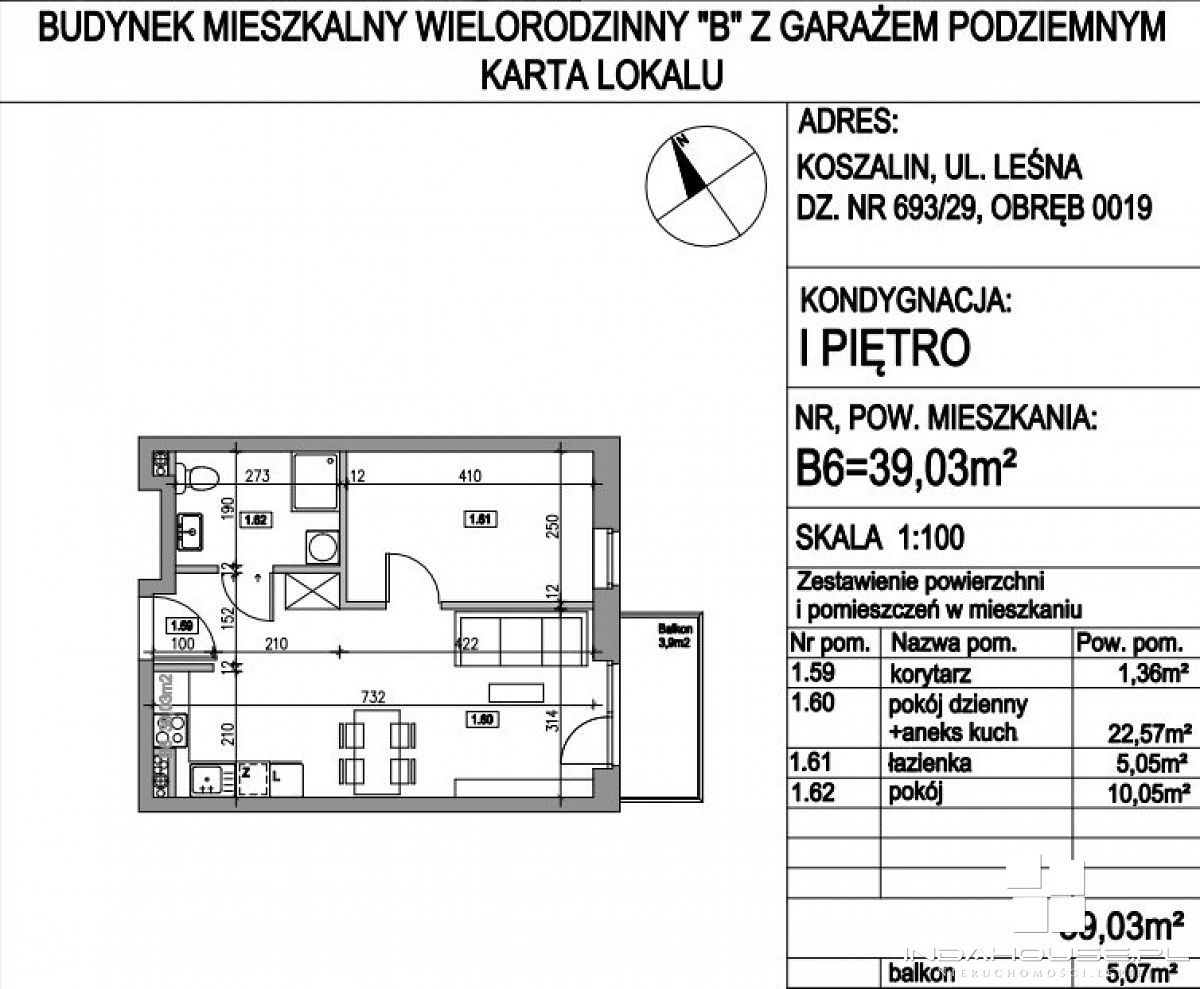 Nowe 2-pokojowe mieszkanie z balkonem (2)