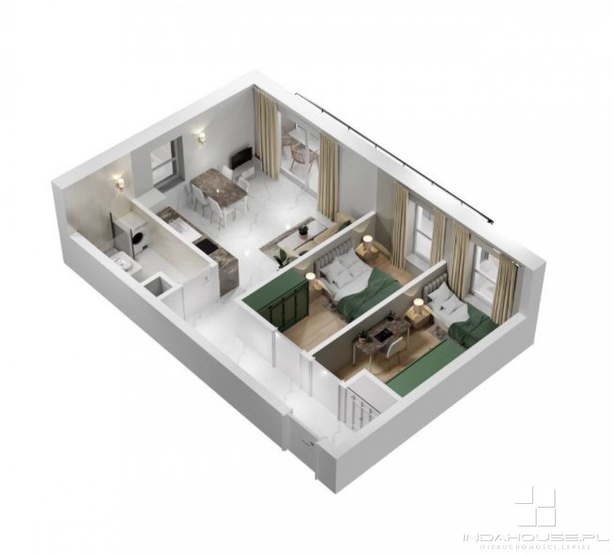 Nowe 3-pokojowe mieszkanie z balkonem (4)