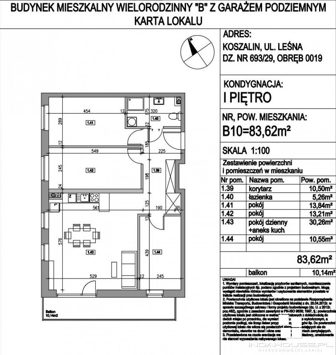 Nowe 4-pokojowe mieszkanie z balkonem (3)