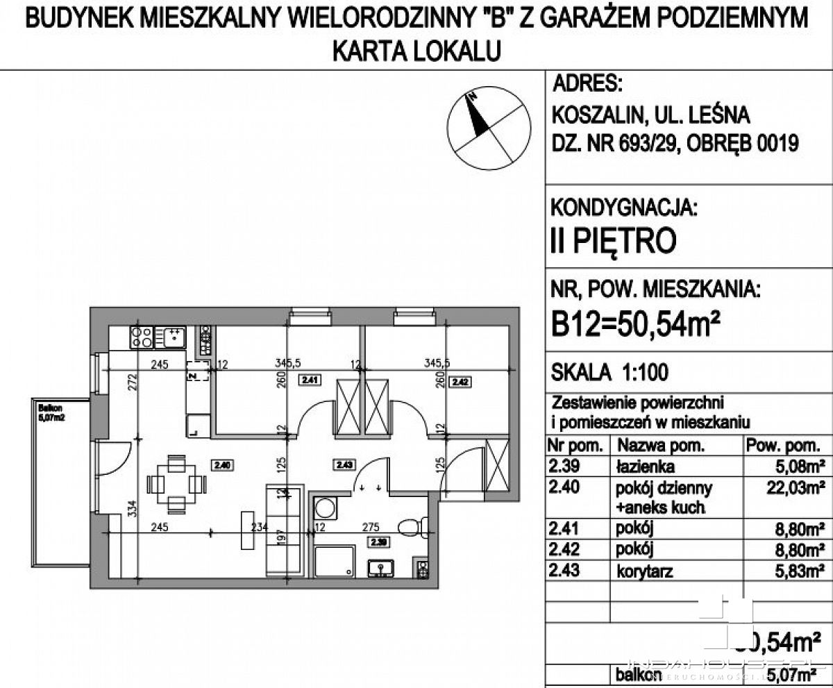 Nowe 3-pokojowe mieszkanie z balkonem (4)