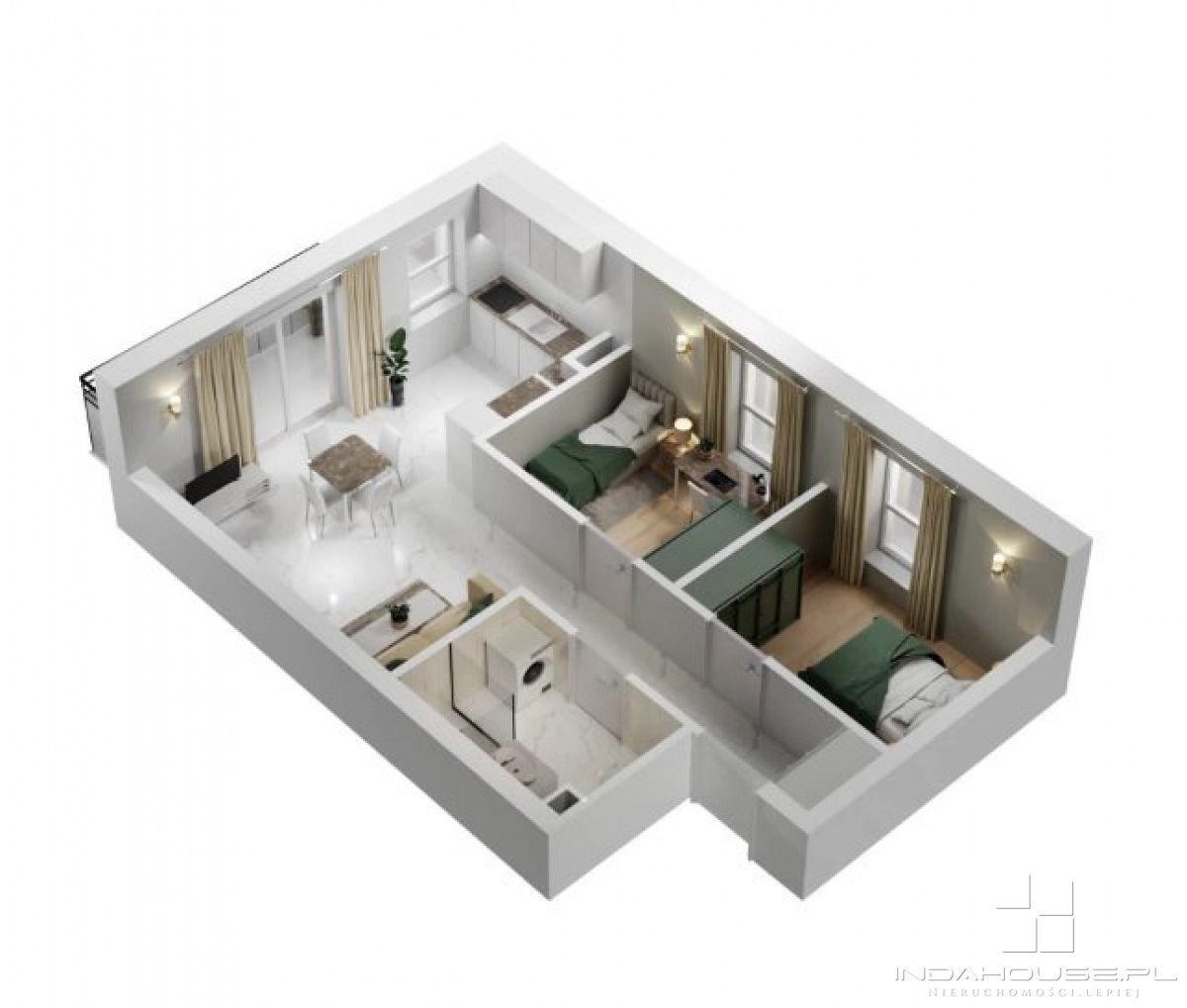 Nowe 3-pokojowe mieszkanie z balkonem (6)