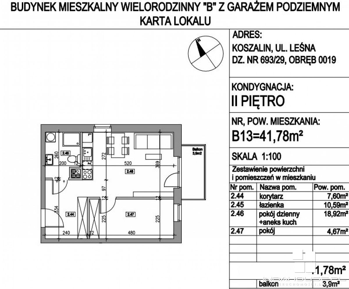 Nowe 2-pokojowe mieszkanie z balkonem (2)