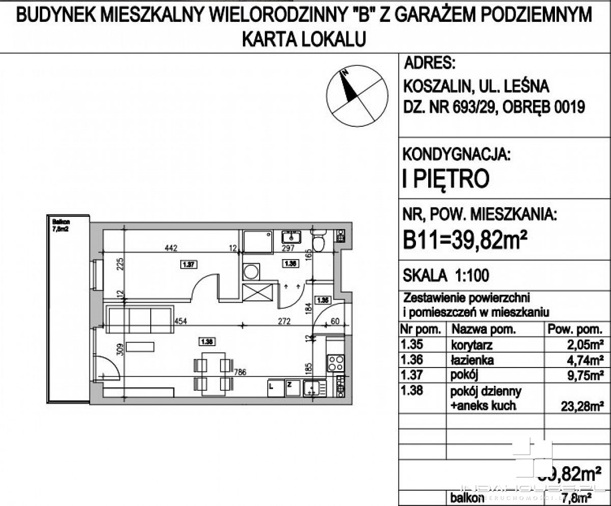 Nowe 2-pokojowe mieszkanie z balkonem (2)