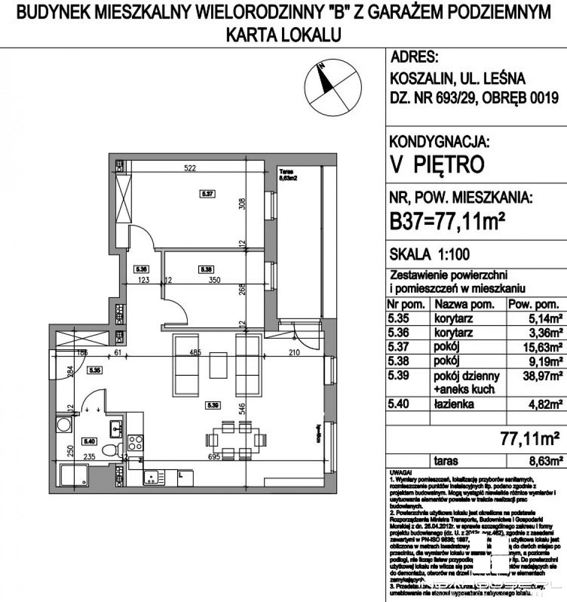 Nowe 4-pokojowe mieszkanie z balkonem (2)