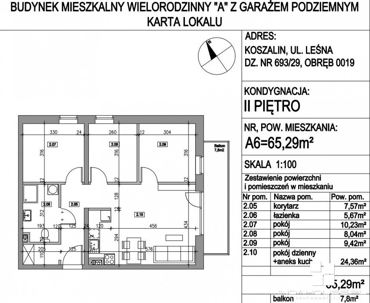 Nowe 4-pokojowe mieszkanie z balkonem  (2)