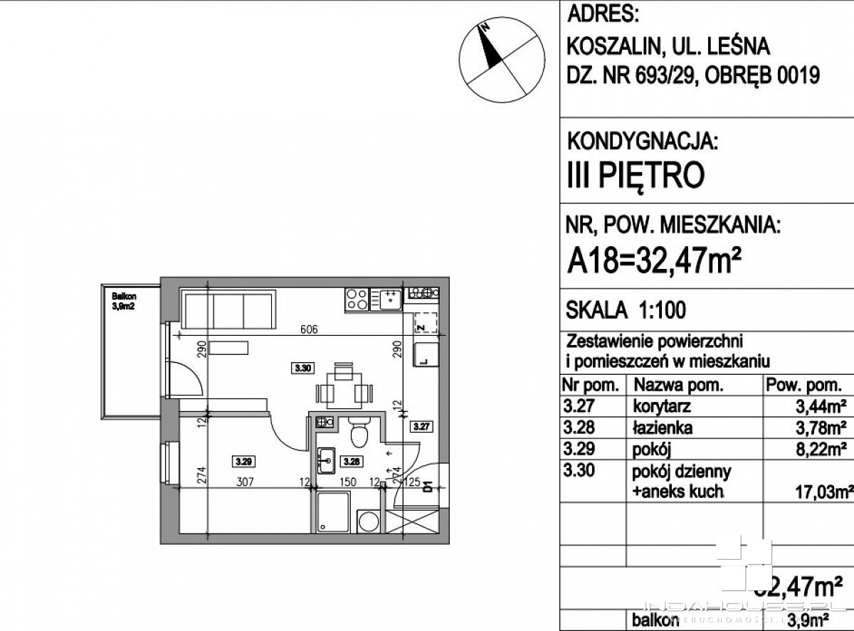 Nowe 2-pokojowe mieszkanie z balkonem  (2)