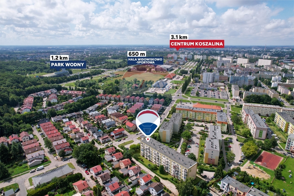 4 pokoje, 69 m2, Os. Bukowe: balkon, widna kuchnia (8)