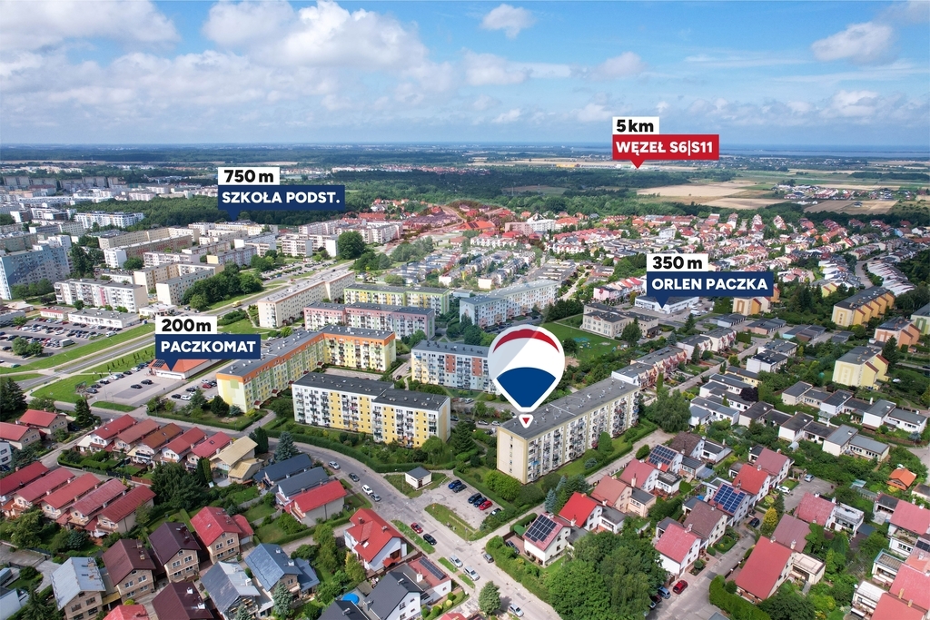 4 pokoje, 69 m2, Os. Bukowe: balkon, widna kuchnia (9)
