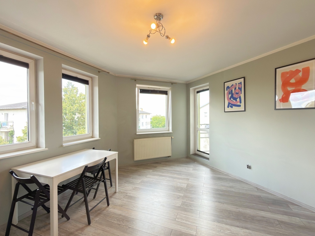 Jasne 2 pokoje z balkonem | Pomorzany 47,7 m2 (1)