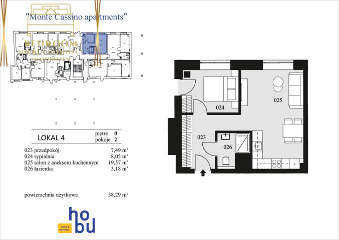Apartament nr 19 - Monte Cassino Apartments Centrum Świnoujścia (2)