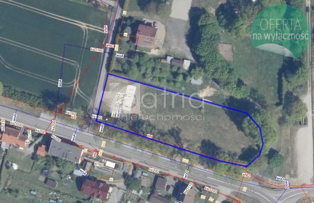 DZIAŁKA INWESTYCYJNA 4000 m2 | BROJCE | 2 DECYZJE (1)