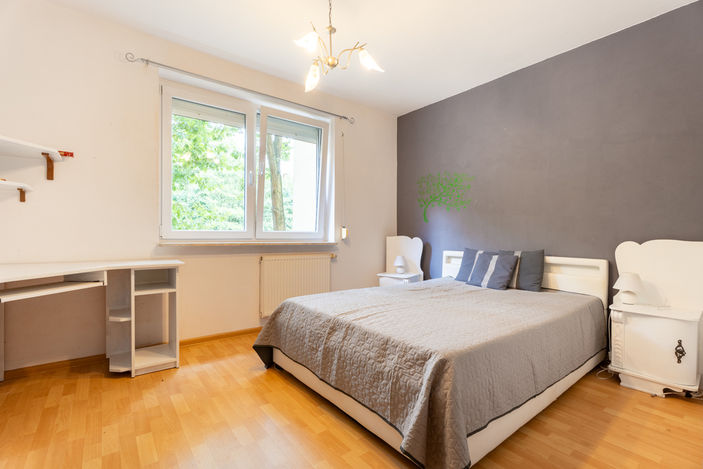 Balkon i ogródek! 57m2, duże 2 pokoje. Os. Bukowe! (3)