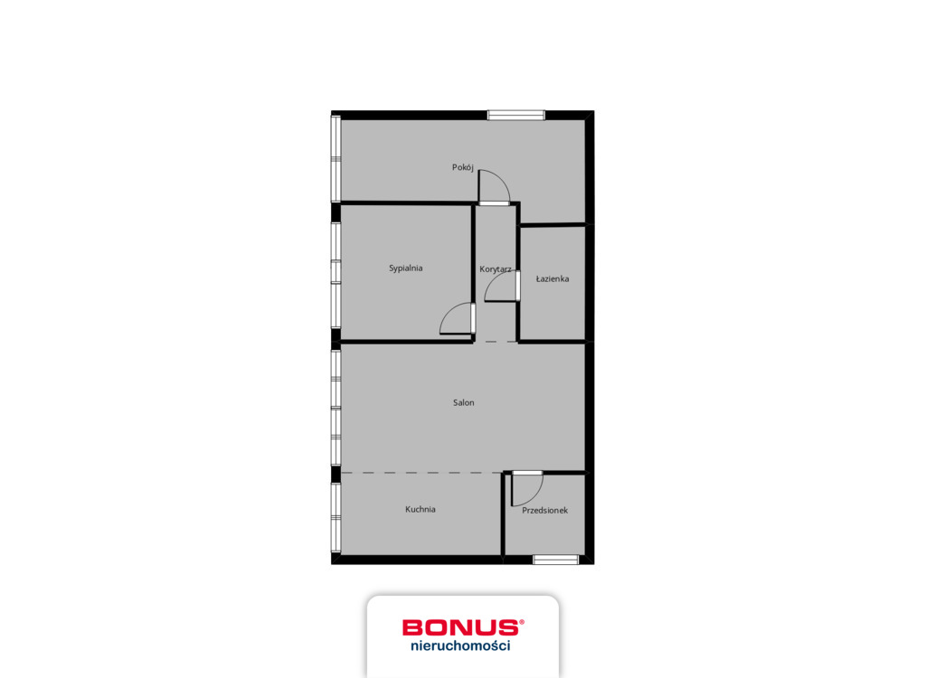 Spółdzielcze 3 pokoje w ścisłym centrum (9)