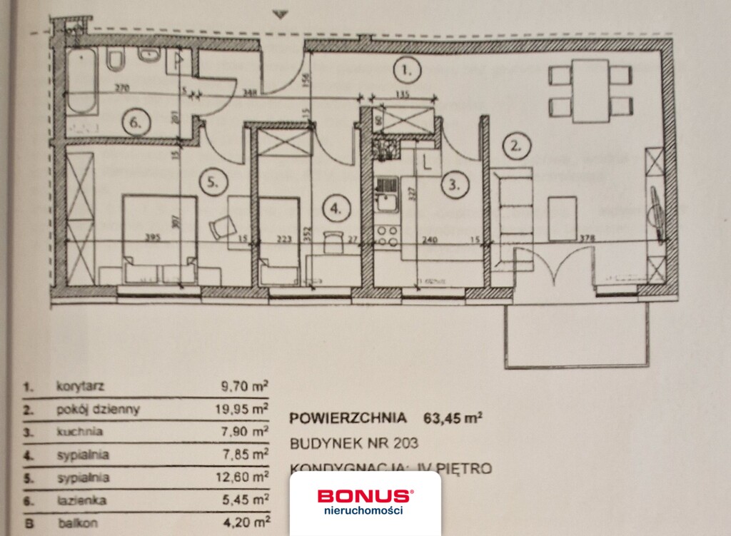Mieszkanie, 3 pok., 63 m2, Szczecin Nowe Miasto (11)