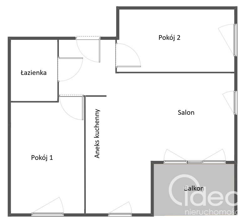 Gumieńce, 3 pokoje 60,74m2, duży balkon, winda (18)