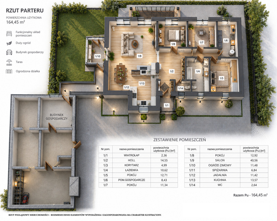 Dom + 100m2 pod Działalność| Działka2105m2| Święte (12)