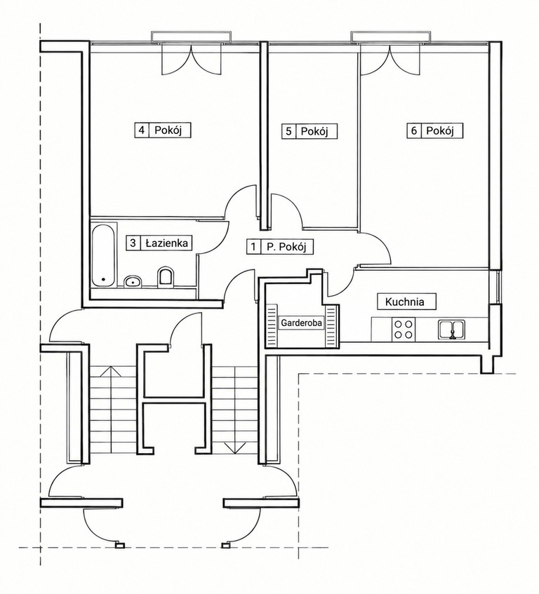 3 pokoje | 61 m2 | Nowe Miasto | Potulicka (16)