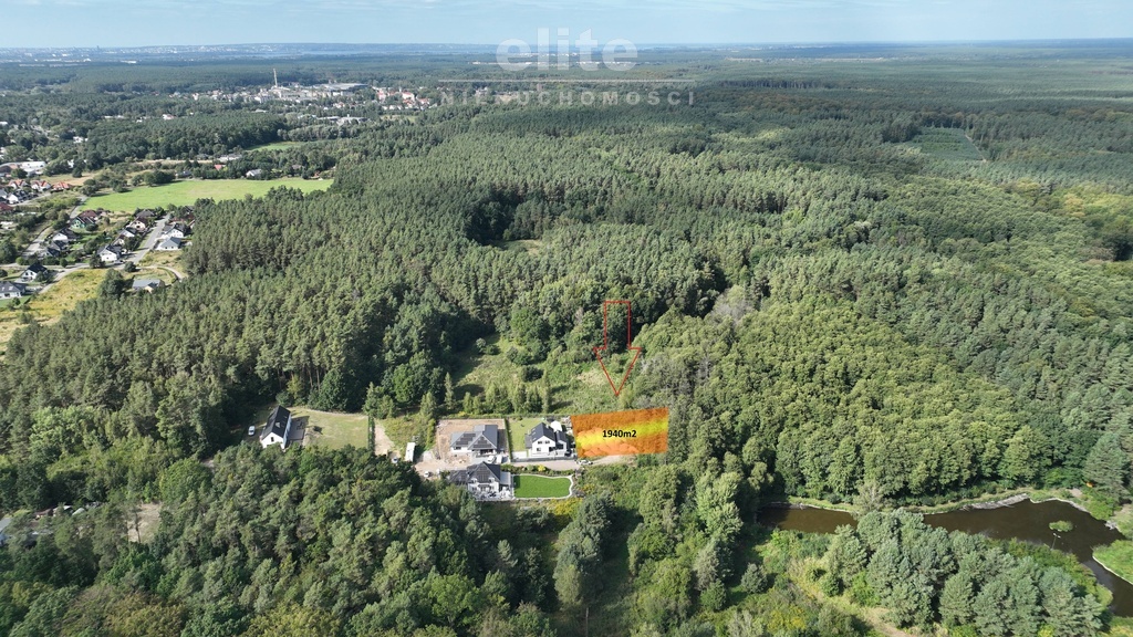 Działka 1940 m2 przy lesie - Szczecin Płonia (1)