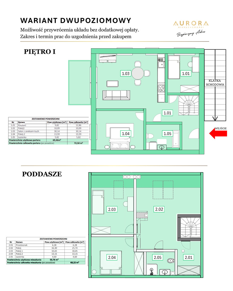 3 Mieszkania lub 2 Poziomy dla rodziny | 140m2 (8)