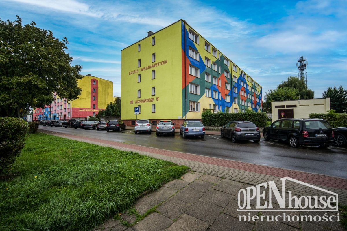 3 pokoje, WYSOKI PARTER, 51,6 m2, Wyspiańskiego 15 (1)