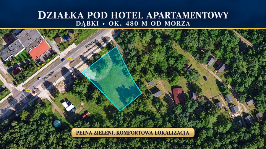 Budowlana, 3,061 m2, Dąbki  (2)