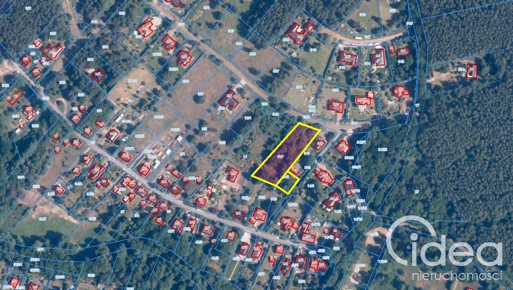 Duża, piękna działka Szczecin Jezierzyce 0,3299 ha (1)