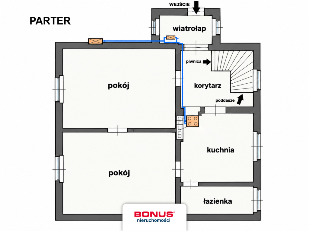 Działka z potencjałem Dom do remontu Blisko Rynku (1)