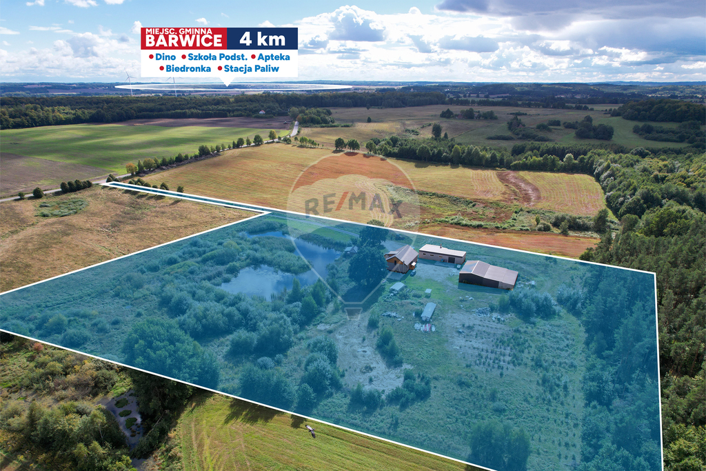 Siedlisko 4,04 ha z domem i zabudowaniami (28)