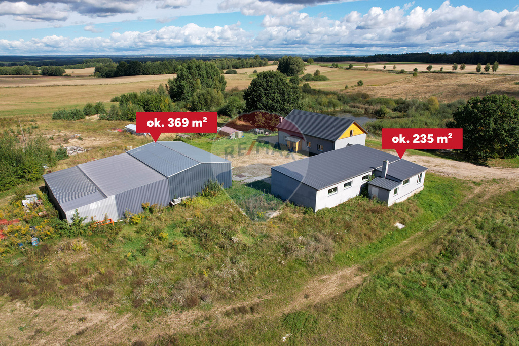 Siedlisko 4,04 ha z domem i zabudowaniami (16)