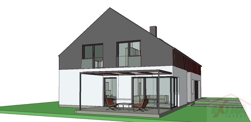 Działka 900 m2 |projekt domu 227,66 m2 | Szczecin Płonia (8)