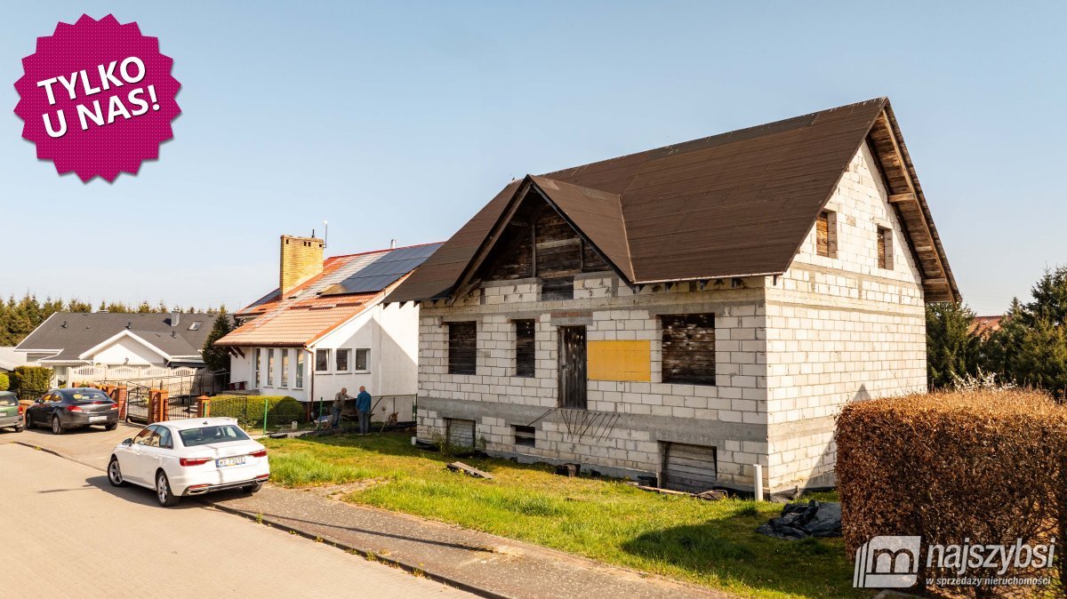GOŚCINO - dom Z PIĘKNĄ DZIAŁKĄ O POW.  0,1082 HA (1)