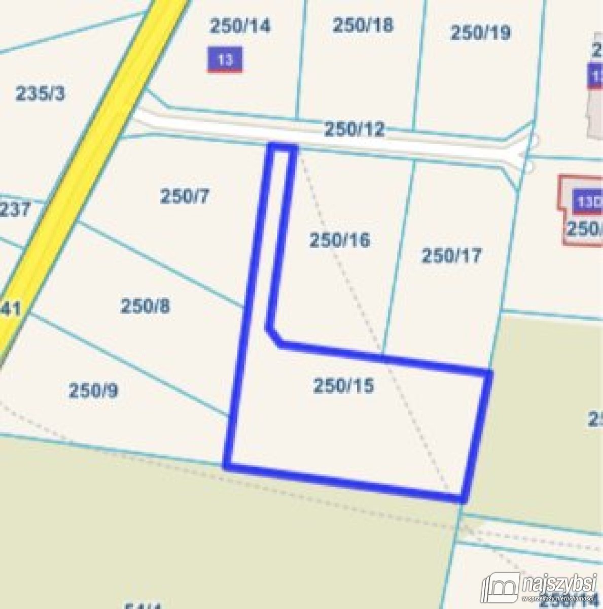Komarowo - działka 1653 m2 przy ścianie lasu (20)