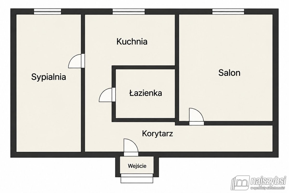 Koszalin- 2 pokoje gen. remont, PRZYLESIE 37,9 (10)
