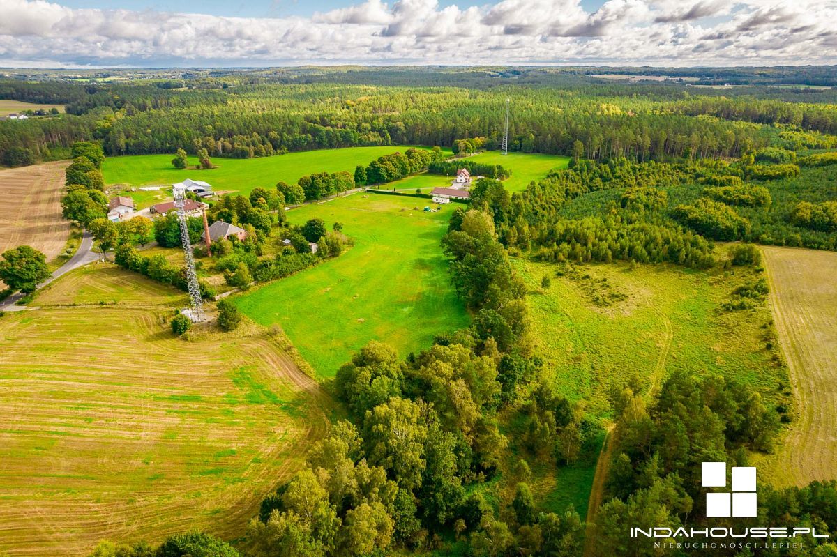 Działka w pobliżu jeziora i licznych lasów.. (9)