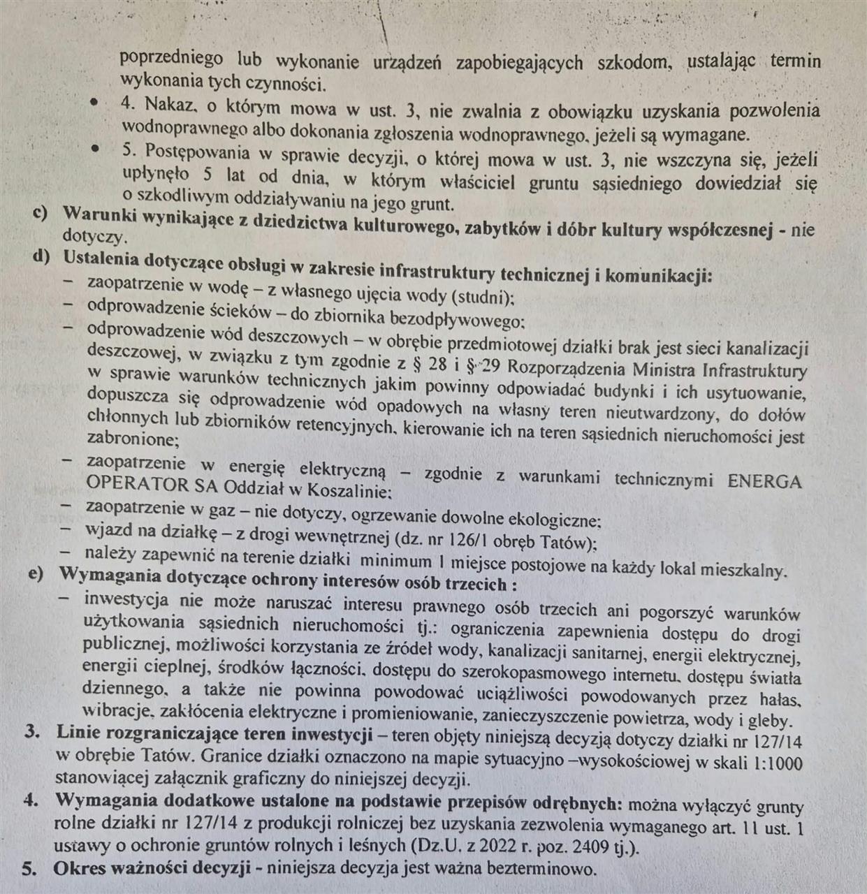 Działki z warunkami zabudowy. (4)