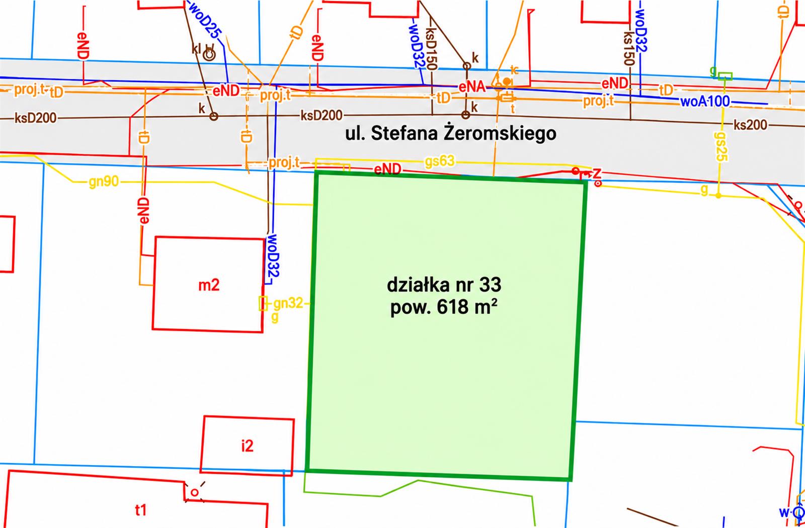 Działka budowlana - Ińsko  (2)