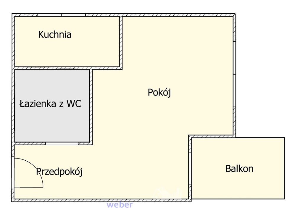 Kawalerka z balkonem - os. Bukowe (9)