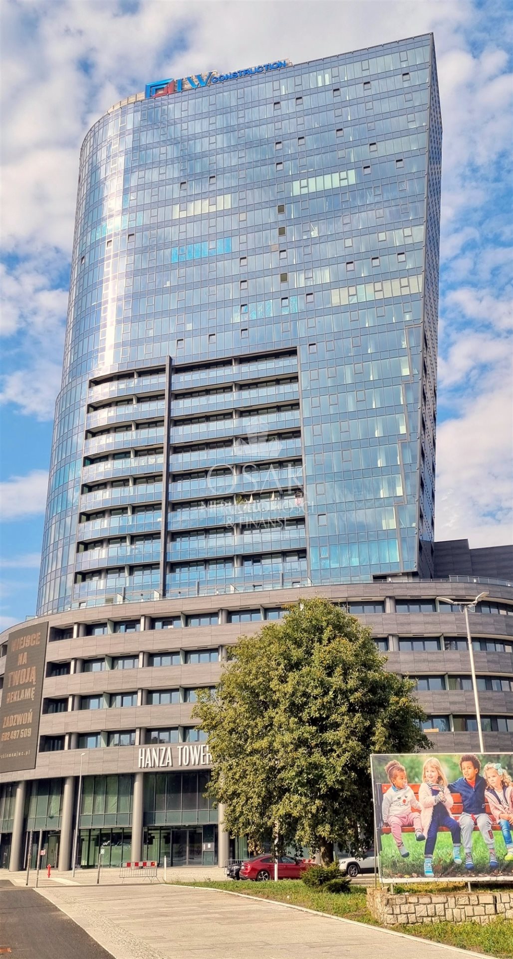 Luksusowy 1 pok. apartament z loggią - Hanza Tower (16)
