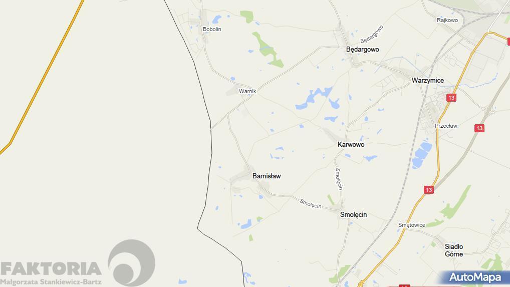 Barnisław, działka rolna o powierzchni 1,24 ha (2)