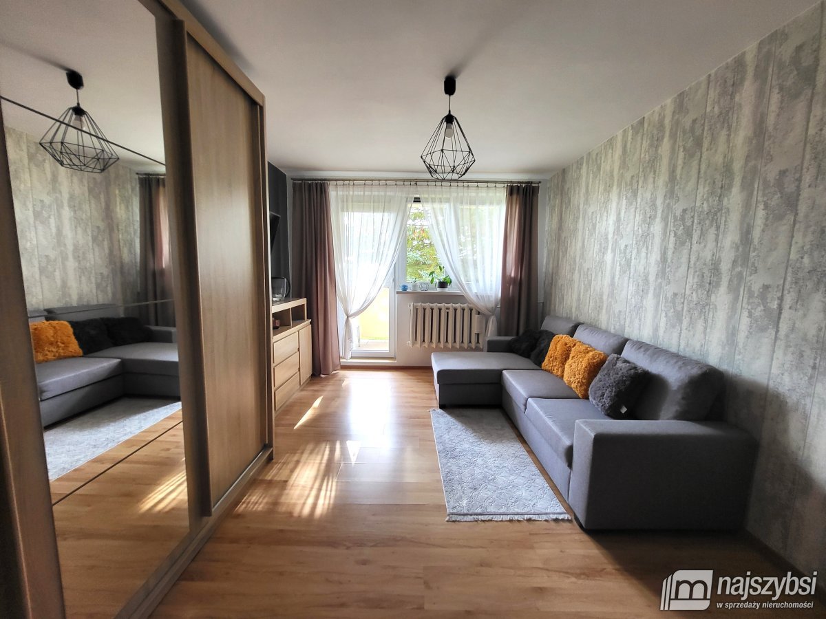 Dobra - mieszkanie na parterze / 3 pokoje / balkon (1)