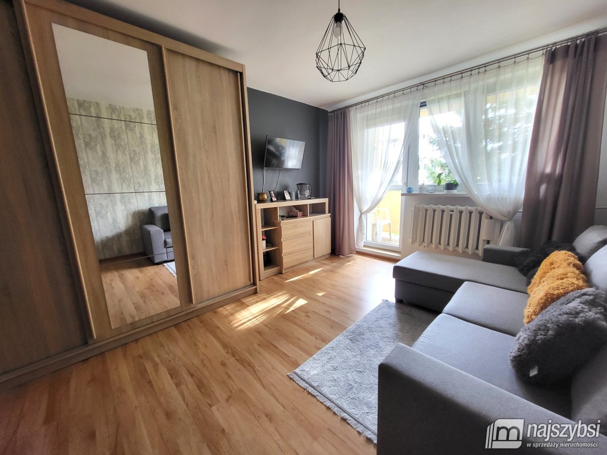 Dobra - mieszkanie na parterze / 3 pokoje / balkon (3)