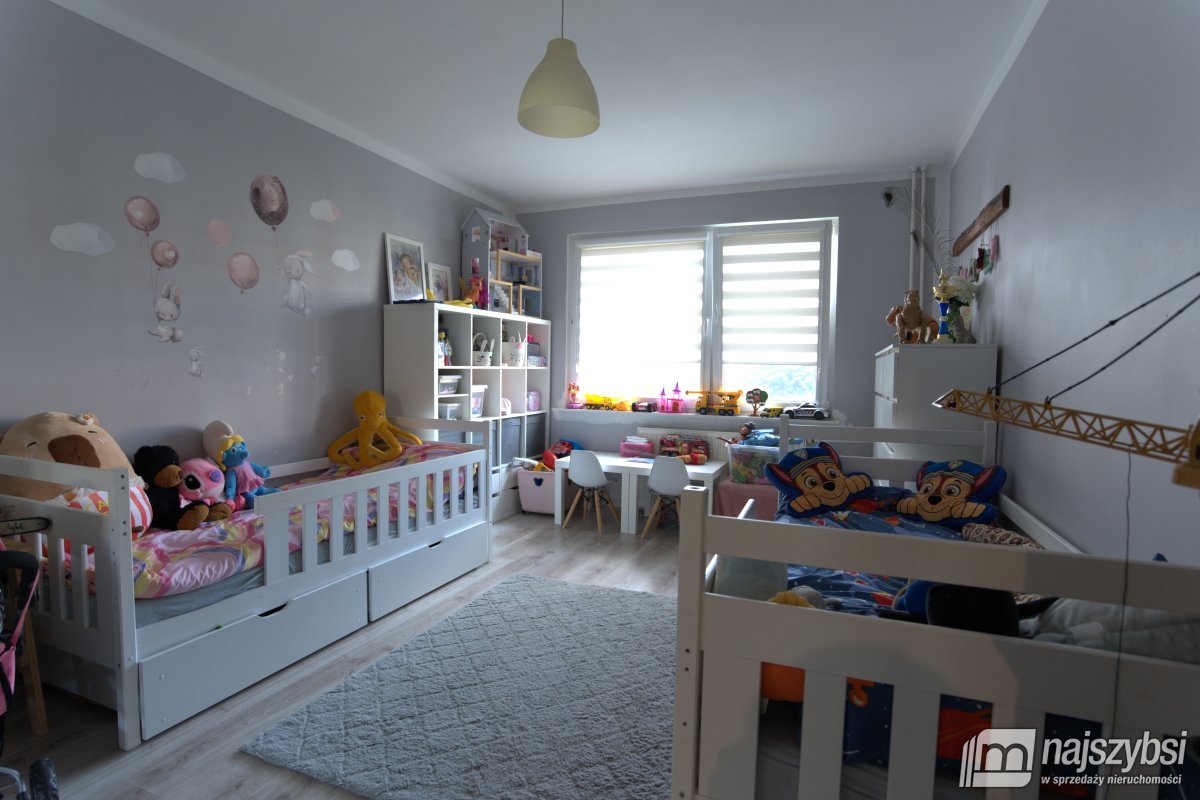 Nowogard- mieszkanie na parterze, 3 pokoje, balkon (14)