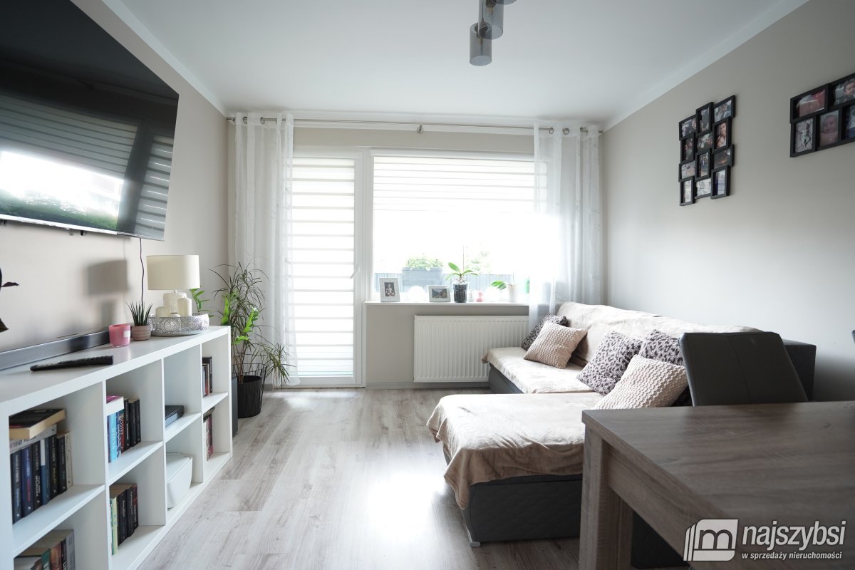 Nowogard- mieszkanie na parterze, 3 pokoje, balkon (4)