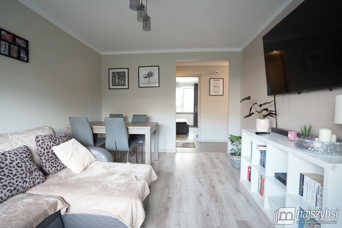 Nowogard- mieszkanie na parterze, 3 pokoje, balkon (5)