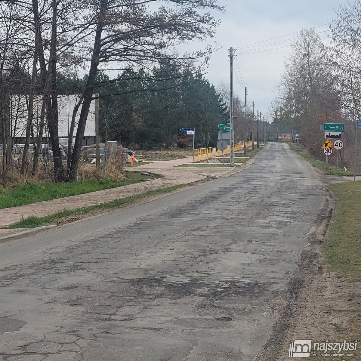 Goleniów- działka 40 arów z WZ (2)