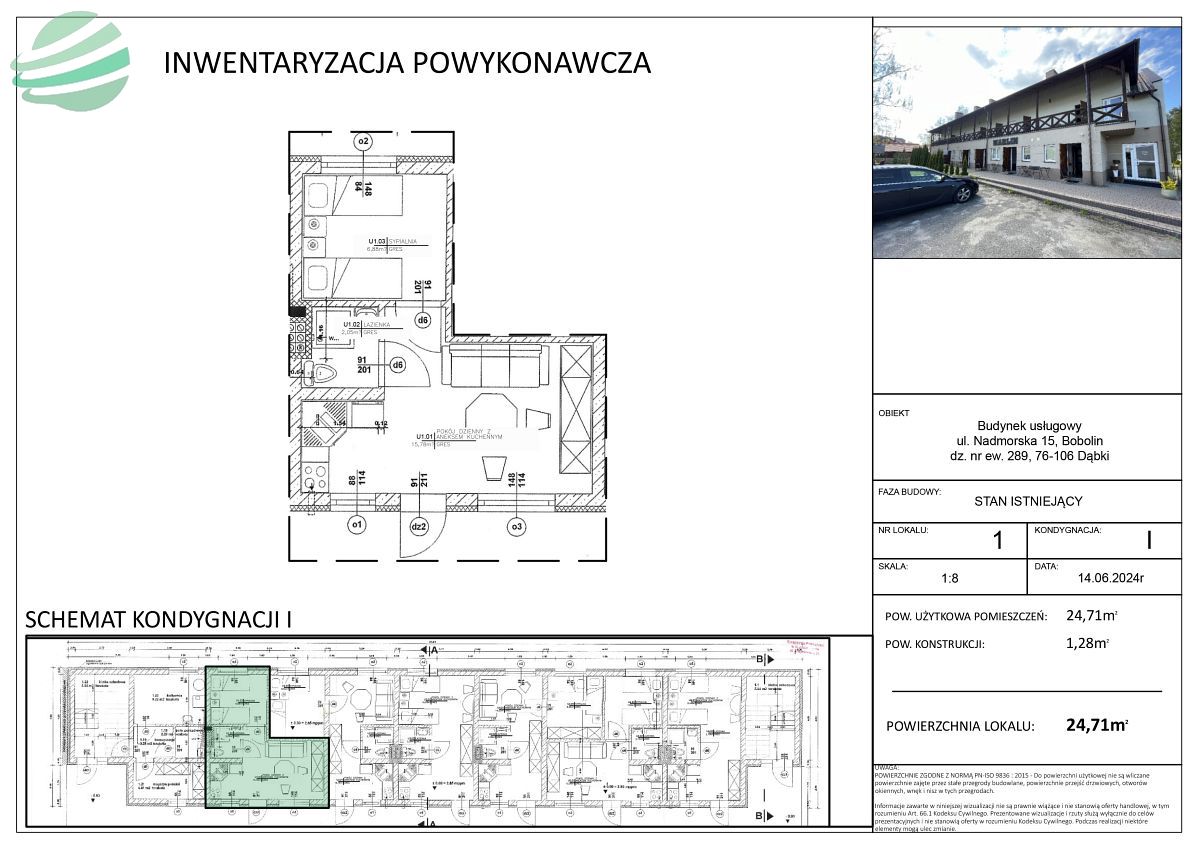 Na sprzedaż apartament 25m2 w Bobolinie (12)